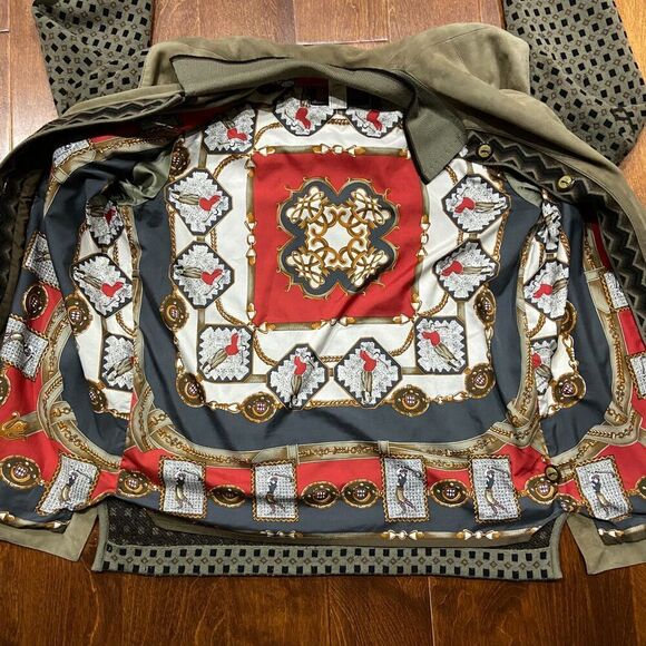 Torras Golf Vintage Suede Wool Casual Button Down Lightweight Jacket Men's Med - Picture 8 of 13